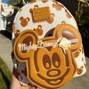Disney Loungefly Mickey Waffles Backpack